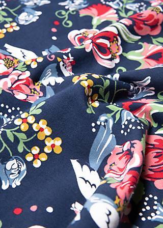 Sweatkleid Home Cute, bird wedding, Kleider, Blau