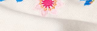 Sommer Cardigan Sunset Wings, boho spirit white knit, Strickpullover & Cardigans, Weiß