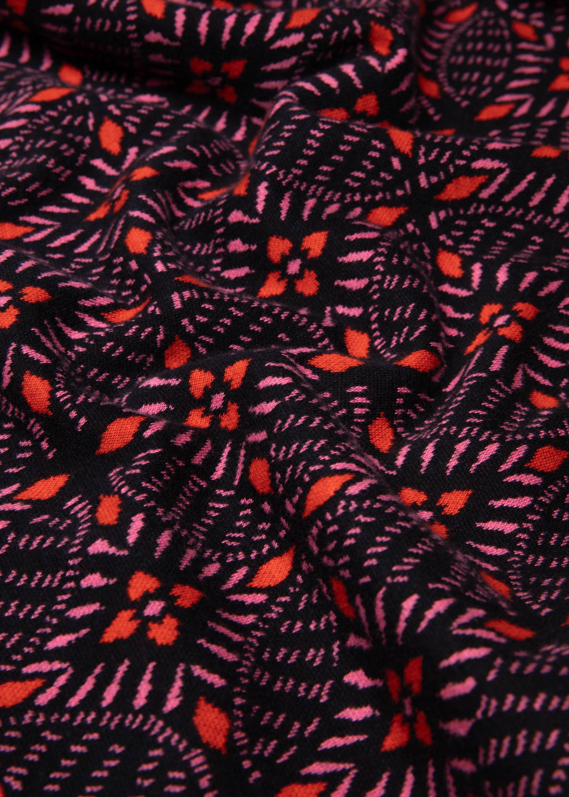 Strickkleid Cosy Zen Tangle, circle of love and black, Kleider, Schwarz