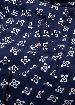 Jerseykleid Shalala Tralala, cute little anchor, Kleider, Blau
