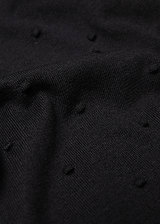 Funny bugs black knit