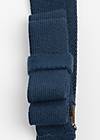Waist belt Fantastic Elastic Bow, iris blue belt, Accessoires, Blue
