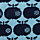 Strickpullover long turtle, knit blue apple, Strickpullover & Cardigans, Blau