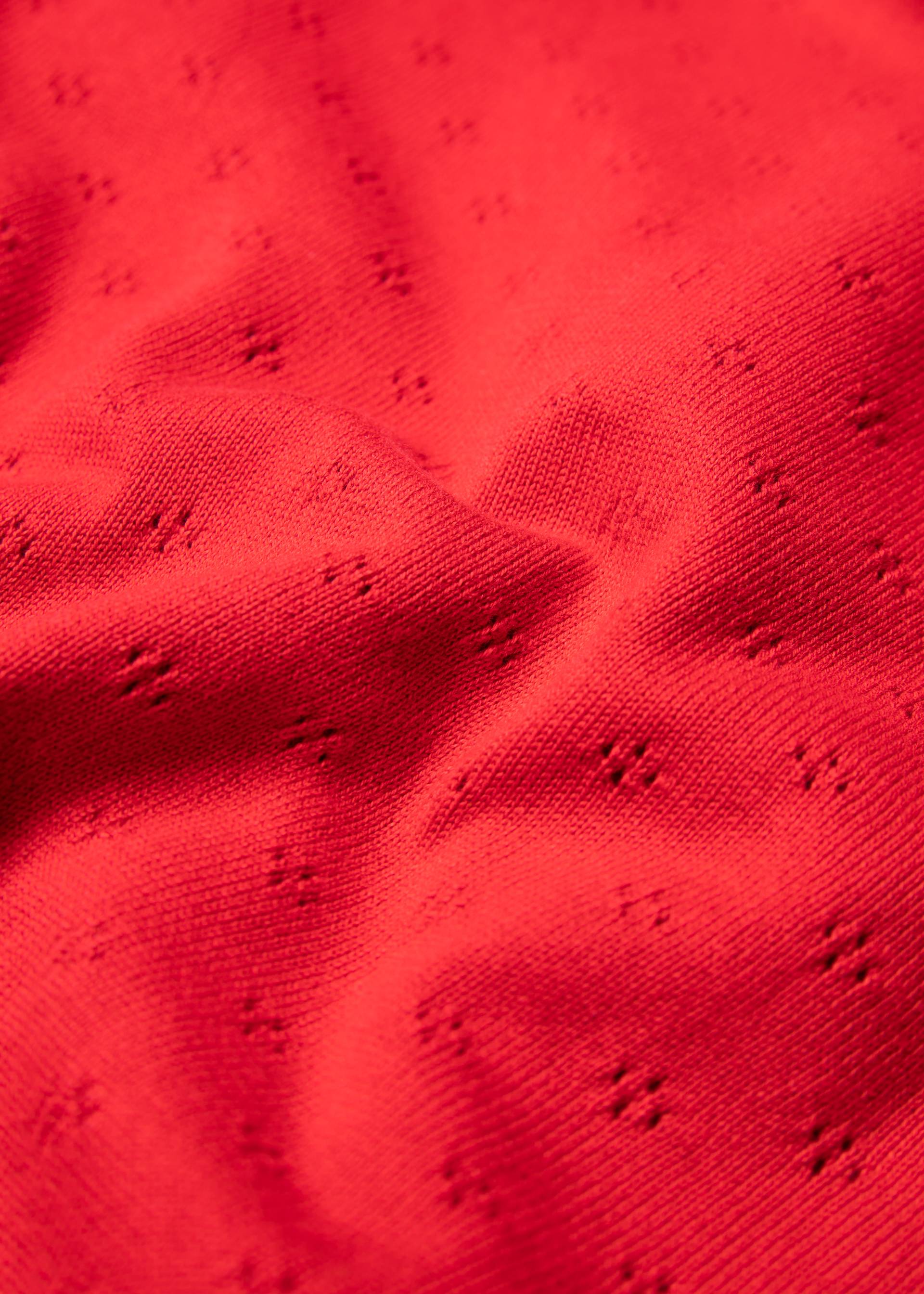 Cardigan Welcome to the Crew, little red flower, Cardigans, Rot