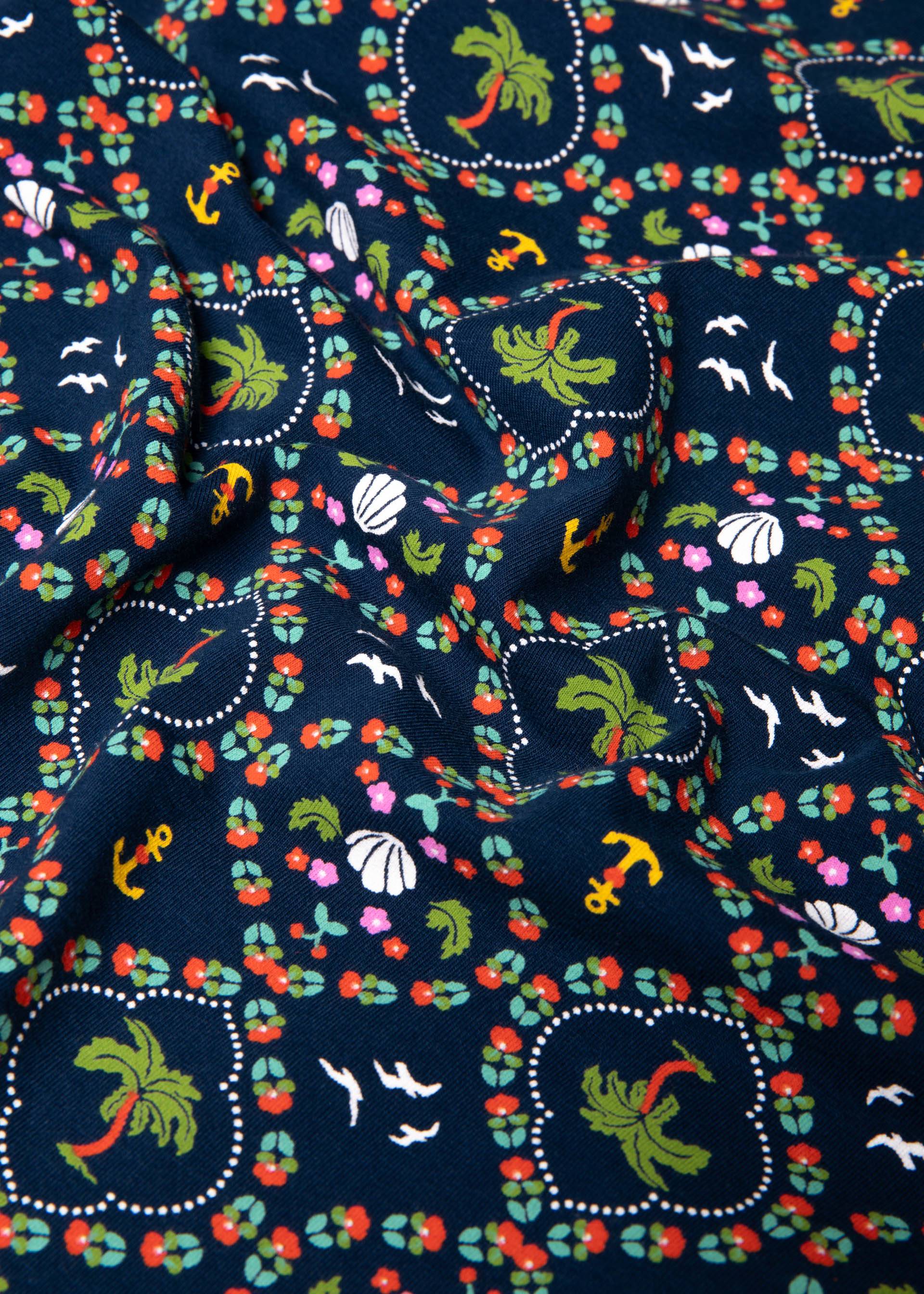 Capri Leggings Cropped Laune Legs, palms sun and more, Leggings, Blue