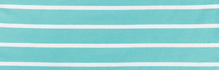 Top logo stripe top, stripe of aqua, Tops, Turquoise