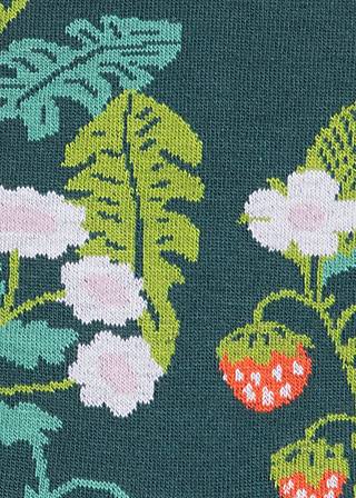 Cotton socks Sensational Steps, summer meadow socks, Socks, Green