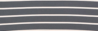 logo stripe 3/4 sleeve, summer night stripes, Shirts, Grey