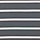 logo stripe 3/4 sleeve, summer night stripes, Tops, Grey
