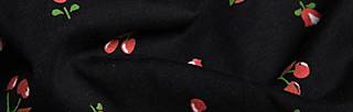 Jerseykleid Cute as Hell, sweet cherry blossom, Kleider, Schwarz