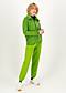 Fleece Jacket Extra Layer short, my smart fibre green, Zip jackets, Green