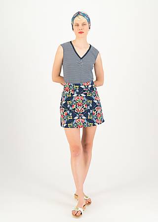 Minirock Molto Bene, bird wedding, R&ouml;cke, Blau