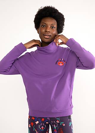 Sweatshirt Turtle Maniac, wunderbar lila, Sweatshirts & Hoodys, Purple