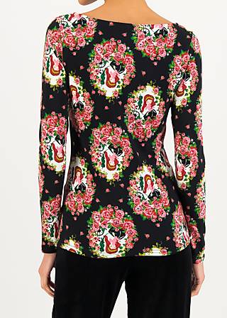 Longsleeve Oh Marine, ode to rose, Tops, Black