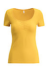 logo shortsleeve feminin uni, golden lantern, Shirts, Yellow