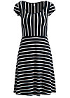 logo stripe dress, club stripe, Dresses, Black