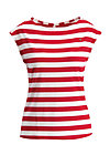 logo stripe top, toothpaste stripe, Shirts, Rot