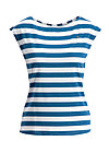 logo stripe top, wander stripe, Shirts, Blau