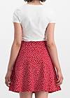 Knee-length Skirt sommerbraut, strawberry point, Skirts, Red