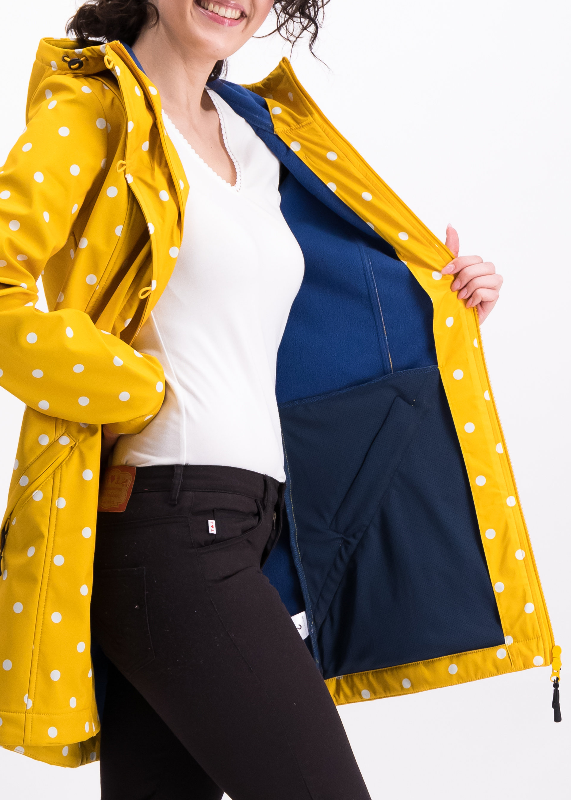 wild weather long anorak, north north west, Jacken & Mäntel, Gelb