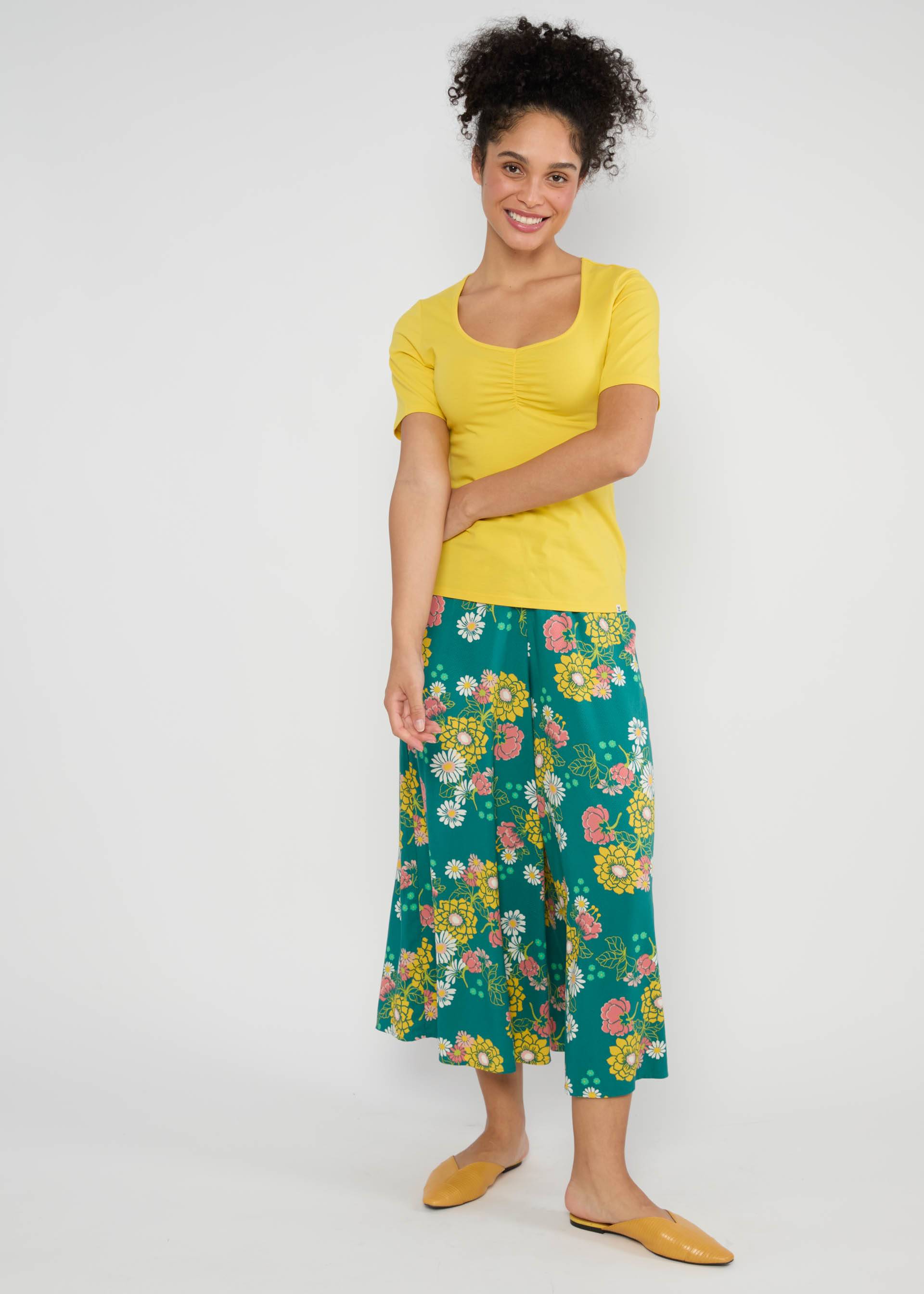 T-Shirt Balconnet Féminin, canary yellow, Tops, Yellow