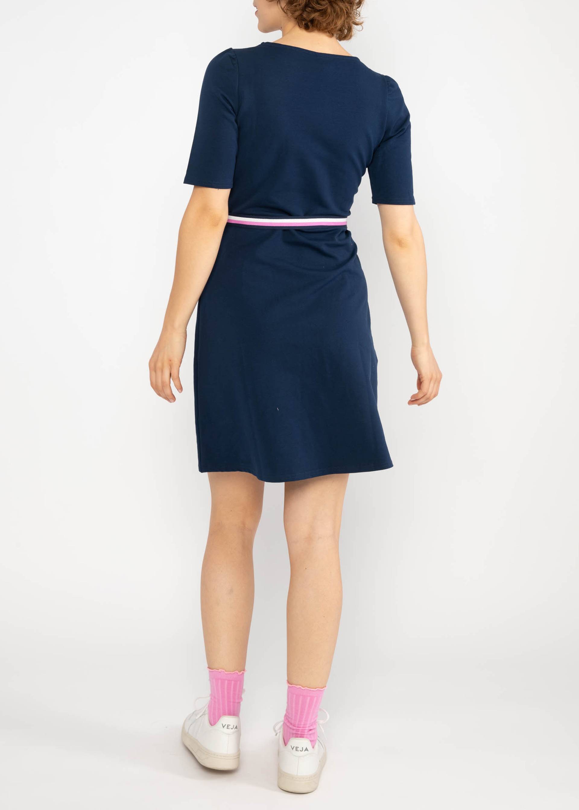 Sweatkleid Cosy Darling, blue budgie fly, Kleider, Blau