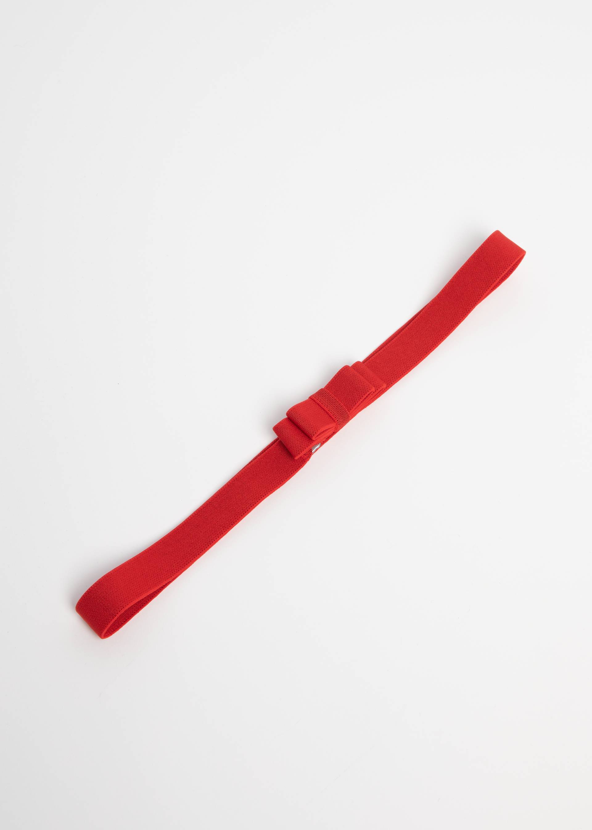 Waist belt Fantastic Elastic, powerful red, Accessoires, Red