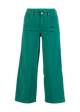 Trousers High Waist Culotte, happy turtle, Trousers, Green