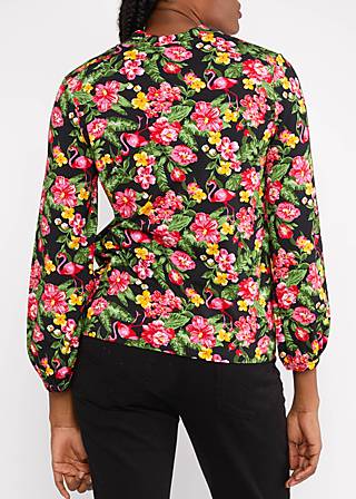 Longsleeve Oh my Knot, lovely pokerface, Tops, Black