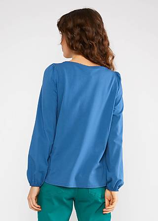 Jerseyshirt Say it Loud, mountain clouds blue, Shirts, Blau