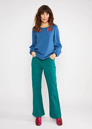 Jerseyshirt Say it Loud, mountain clouds blue, Shirts, Blau