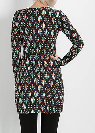 Tunika fine twine, russian berries, Blusen & Tuniken, Schwarz