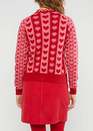 Cardigan Happy Heritage, love and feliz navidad, Cardigans, Red