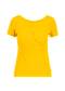 T-Shirt Fly Away with Me, mio sole, Tops, Yellow