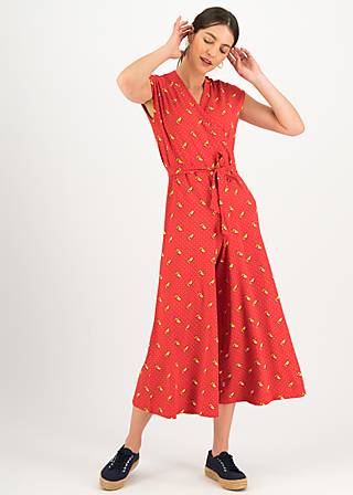 Jumpsuit Hello Fritjes Culotte, vespa rossa, Hosen, Rot