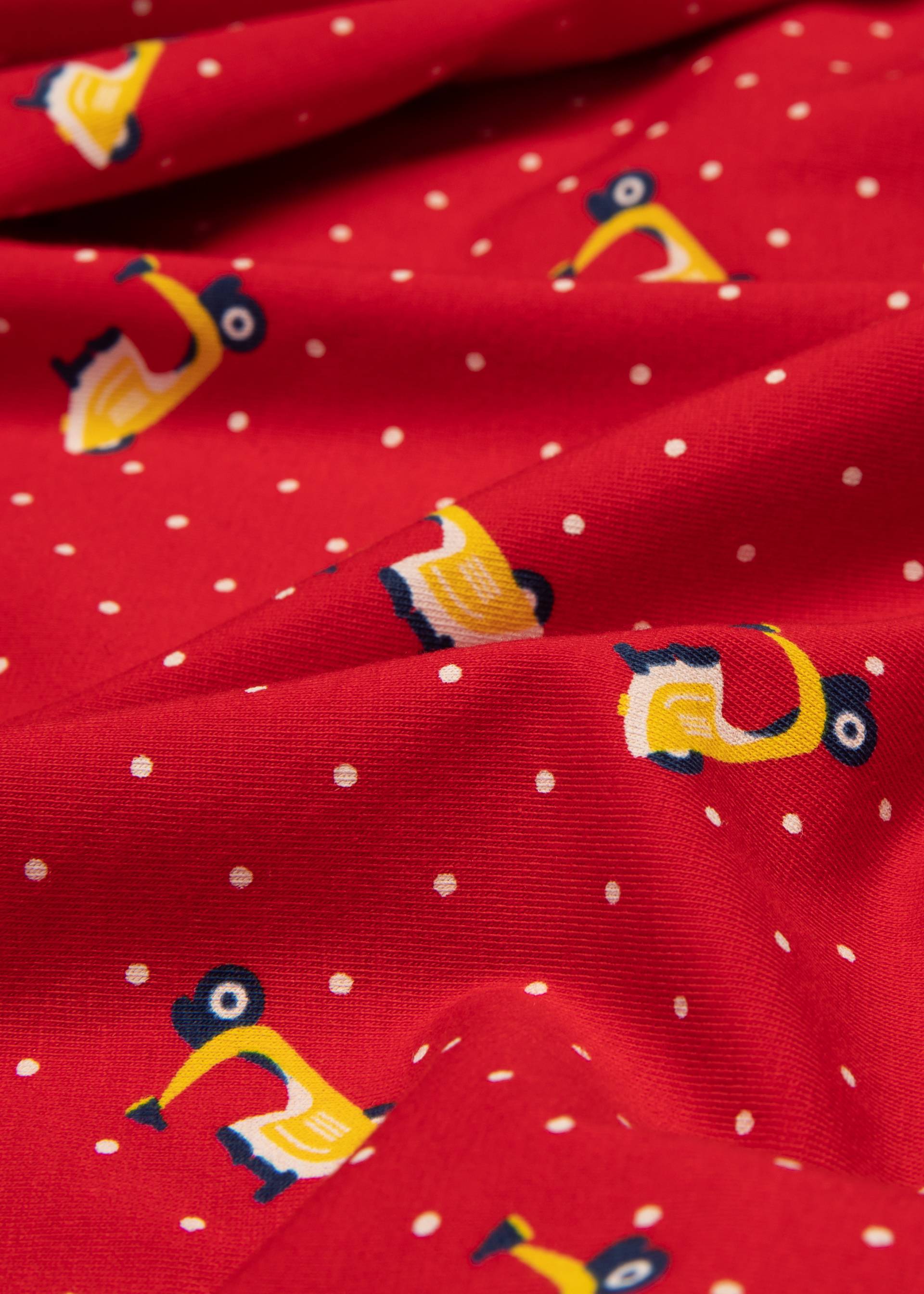 Baumwoll-Leggings Lovely Legs, vespa rossa, Leggings, Rot