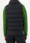 Gilet Cloud Stepper Vest, perfect black, Jackets & Coats, Black