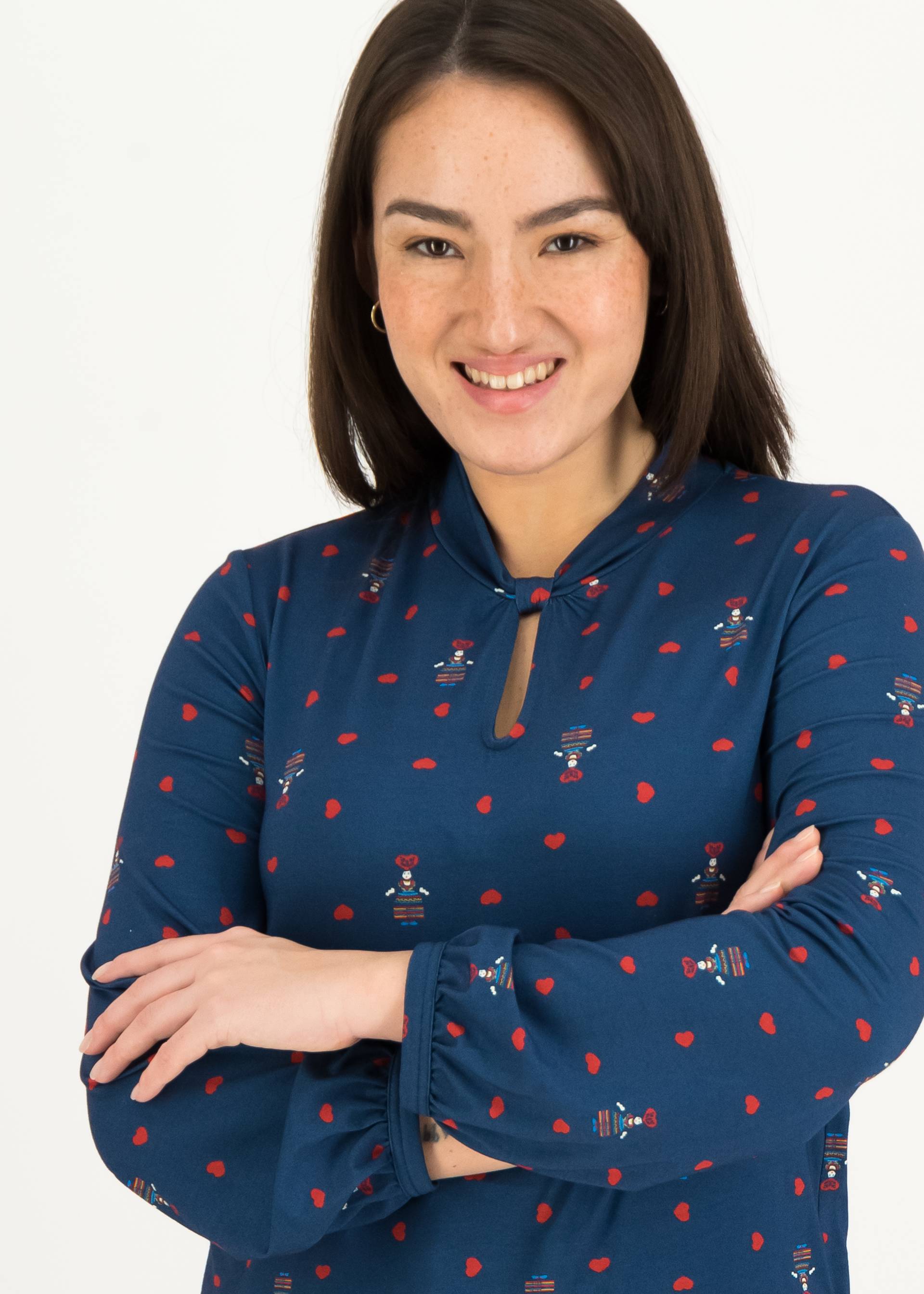 Longsleeve Oh my Knot, dolls around me, Blusen & Tuniken, Blau