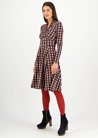 Herbstkleid Shalala Tralala Shawlax, flowerbound, Kleider, Rot