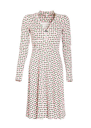 Jerseykleid teach me tiger, misses appletree, Kleider, Weiß