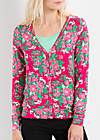 gardenbreeze shell cardy, palace garden, Knitted Jumpers & Cardigans, Red