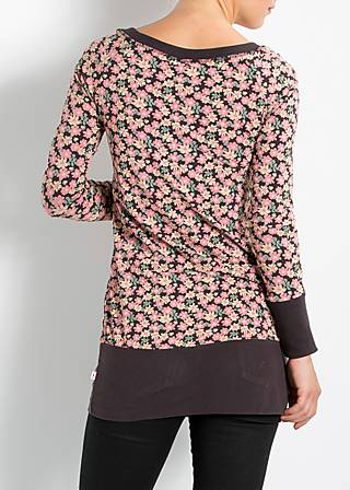 Longsleeve chilly veranda eve longsweat, blushing daisies, Pink