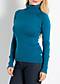 Turtleneck Jumper logo knit turtle, out of the blue, Knitted Jumpers & Cardigans, Blue
