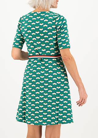 Sweatkleid caravan of love, friendship power, Kleider, Grün