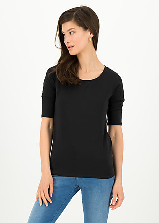 logo shirt legere, simply black, Shirts, Black