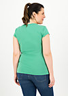 logo shortsleeve feminine, simply green, Shirts, Green