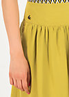 logo woven skirt, sweet yellow, Skirts, Yellow