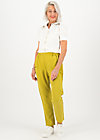 logo woven trousers, sweet yellow, Trousers, Yellow