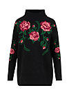 Knitted Jumper rosewood tales, midnight roses, Knitted Jumpers & Cardigans, Black