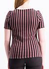 T-Shirt cheers my dears, stripes of revolution, Shirts, Brown